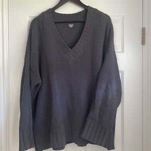Aerie V-Neck Oversized Sweater